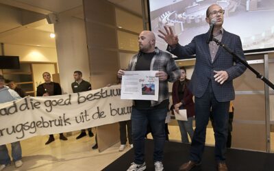 Petitie stop de woonplek aan de jaagweg